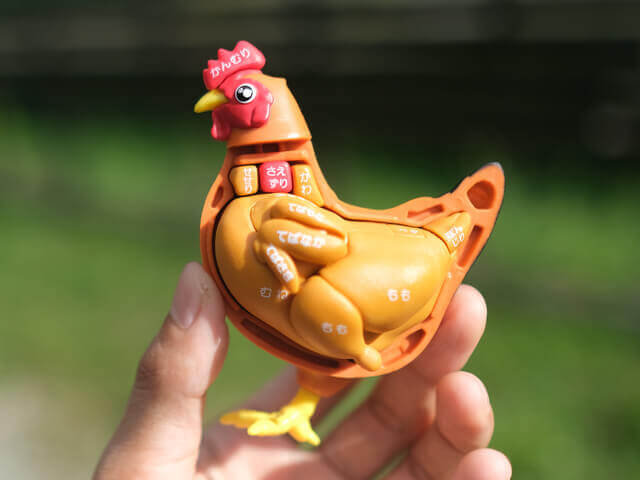 メガハウス 解体パズル】焼き鳥パズルは愛とユーモアたっぷりの食育玩具（牛や豚もアリ） | HADATOMOHIRO