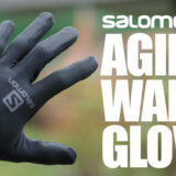 【SALOMON AGILE WARM GLOVE】5サイズ展開豊富なラインナップ スマホ対応した防寒手袋