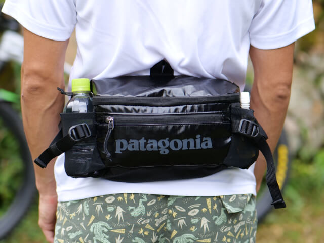 patagonia ブラックホールウエストパック5L☆デッドストック釣り ...